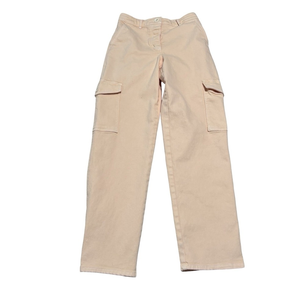Aritzia Wilfred Free Women's Modern Cargo Pants Orange Size 2 - 26 x 30 *FLAWS